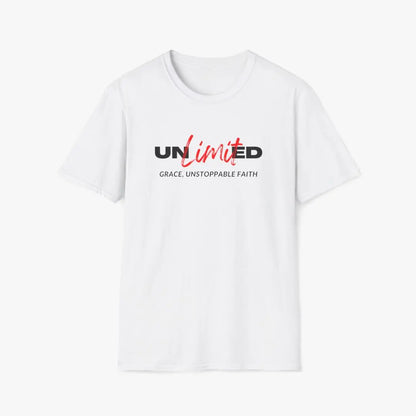 Unlimited Grace, Unstoppable Faith Tee Printify