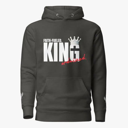 Faith-Fueled King Hoddie Crossroads Creations