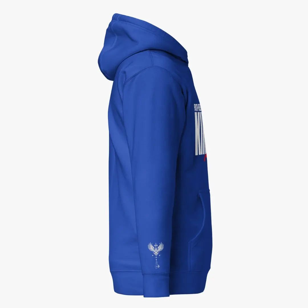Faith-Fueled King Hoddie Crossroads Creations
