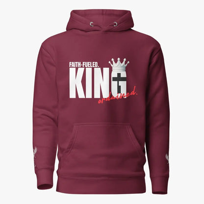Faith-Fueled King Hoddie Crossroads Creations