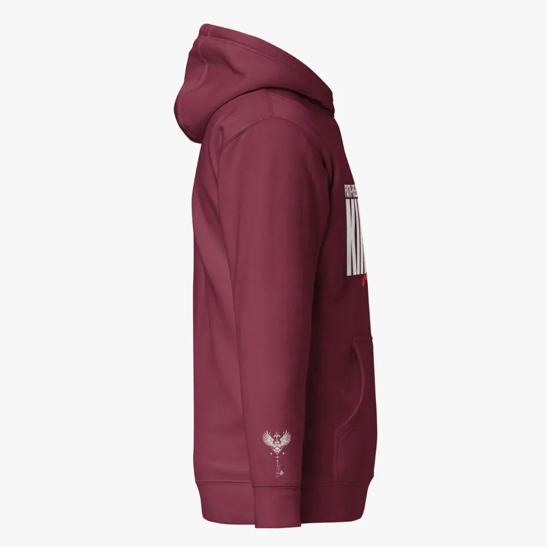Faith-Fueled King Hoddie Crossroads Creations