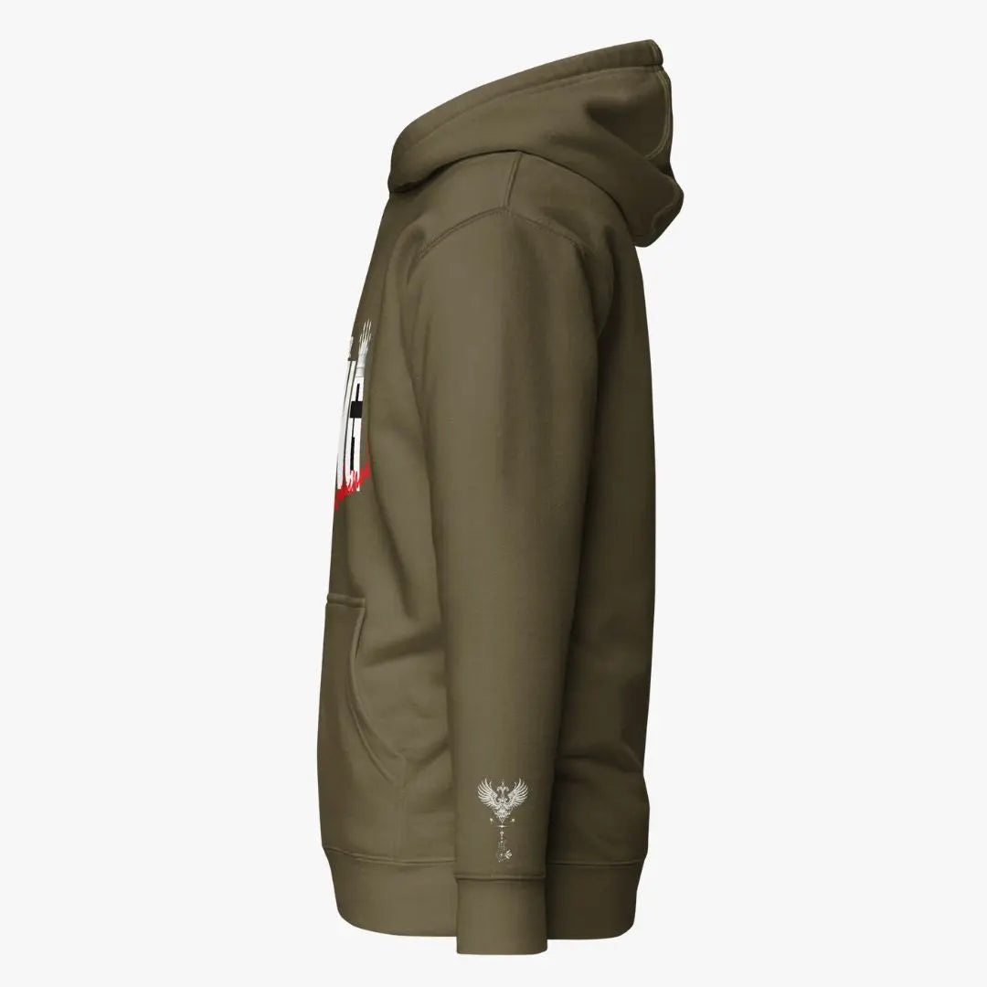 Faith-Fueled King Hoddie Crossroads Creations