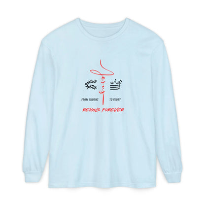 He Reigns Forever Mens Tee Printify