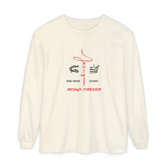 He Reigns Forever Mens Tee Printify
