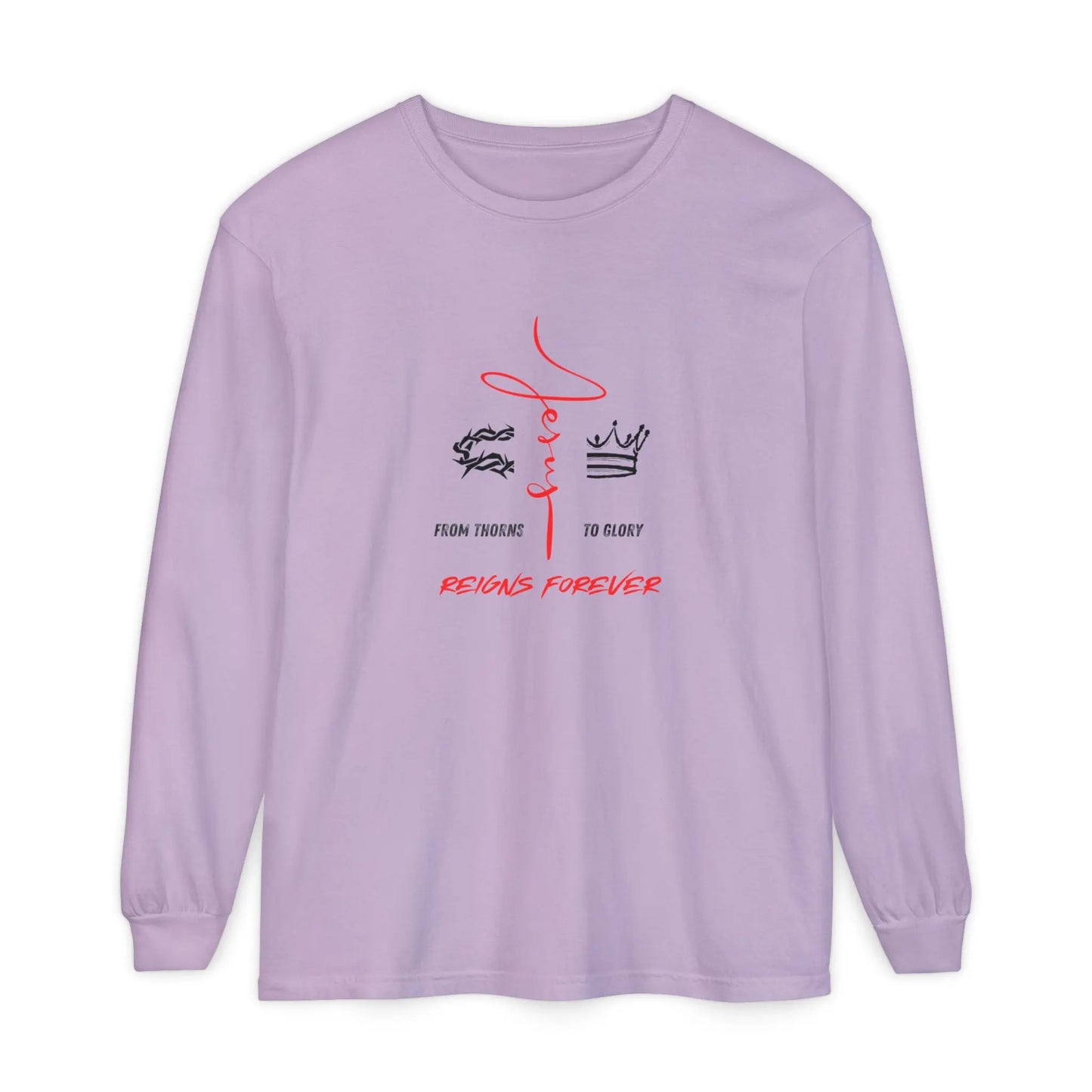 He Reigns Forever Mens Tee Printify