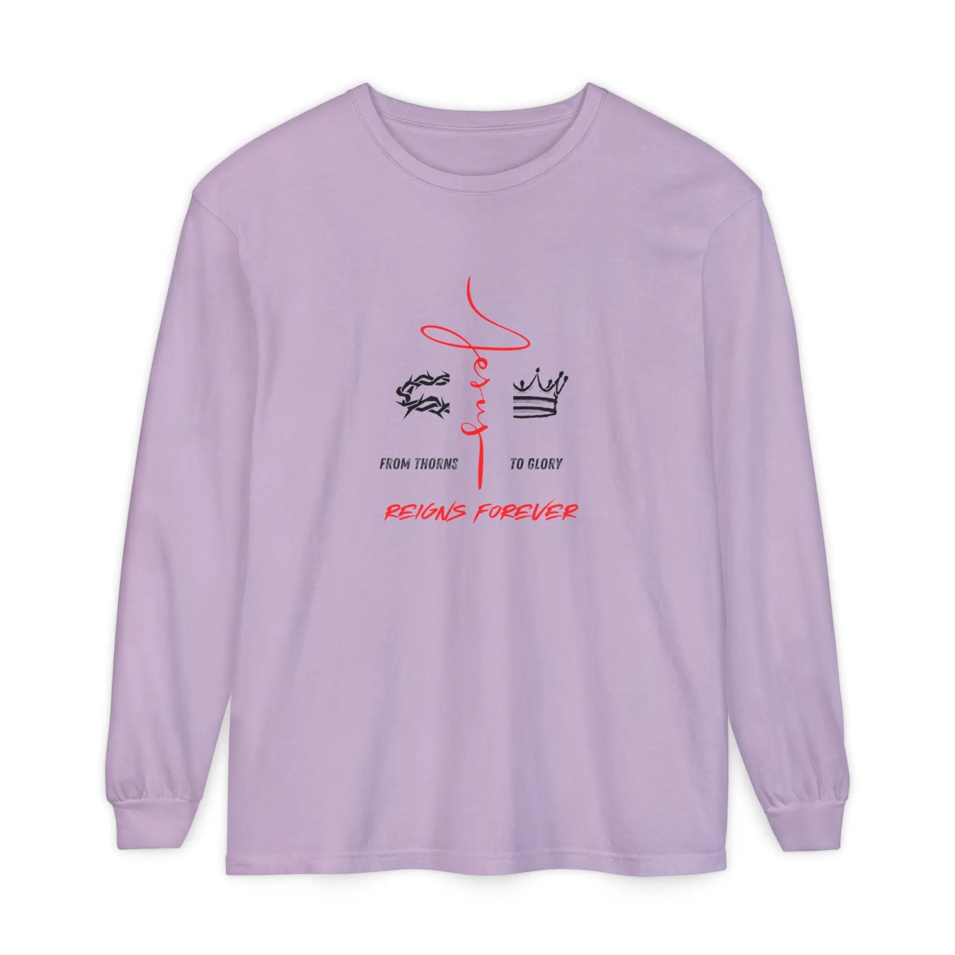 He Reigns Forever Mens Tee Printify