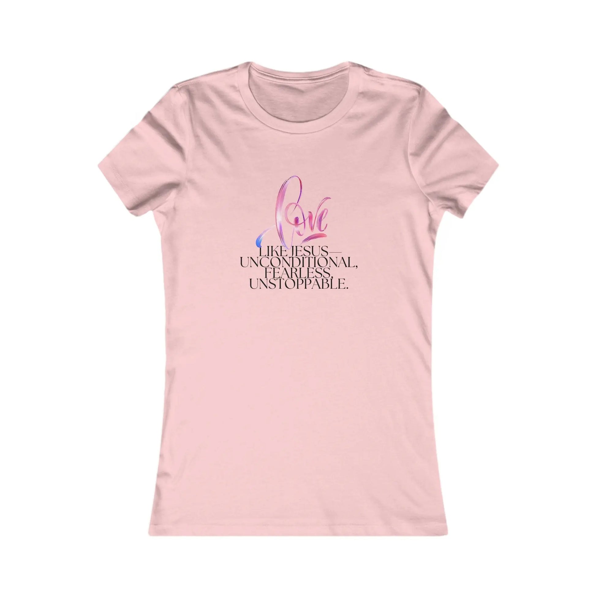 "Love Like Jesus - Unstoppable" Inspirational Womens Tee Printify