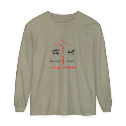 He Reigns Forever Mens Tee Printify