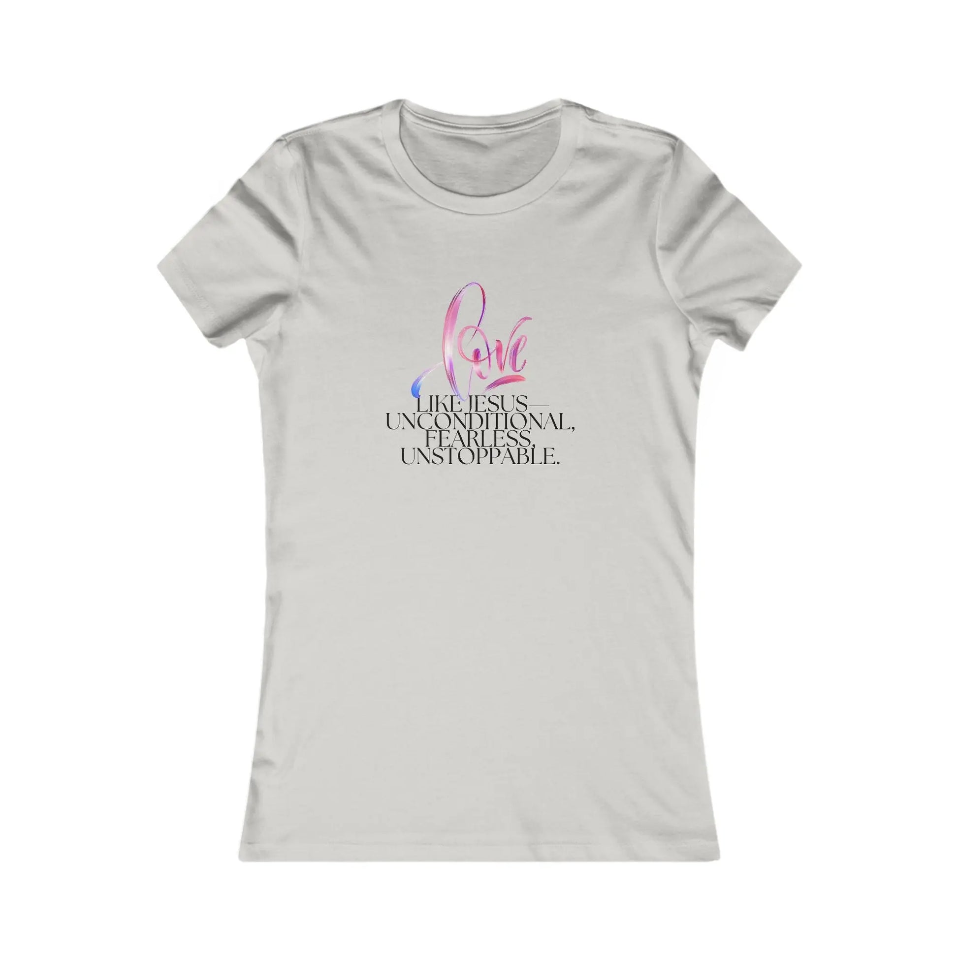 "Love Like Jesus - Unstoppable" Inspirational Womens Tee Printify