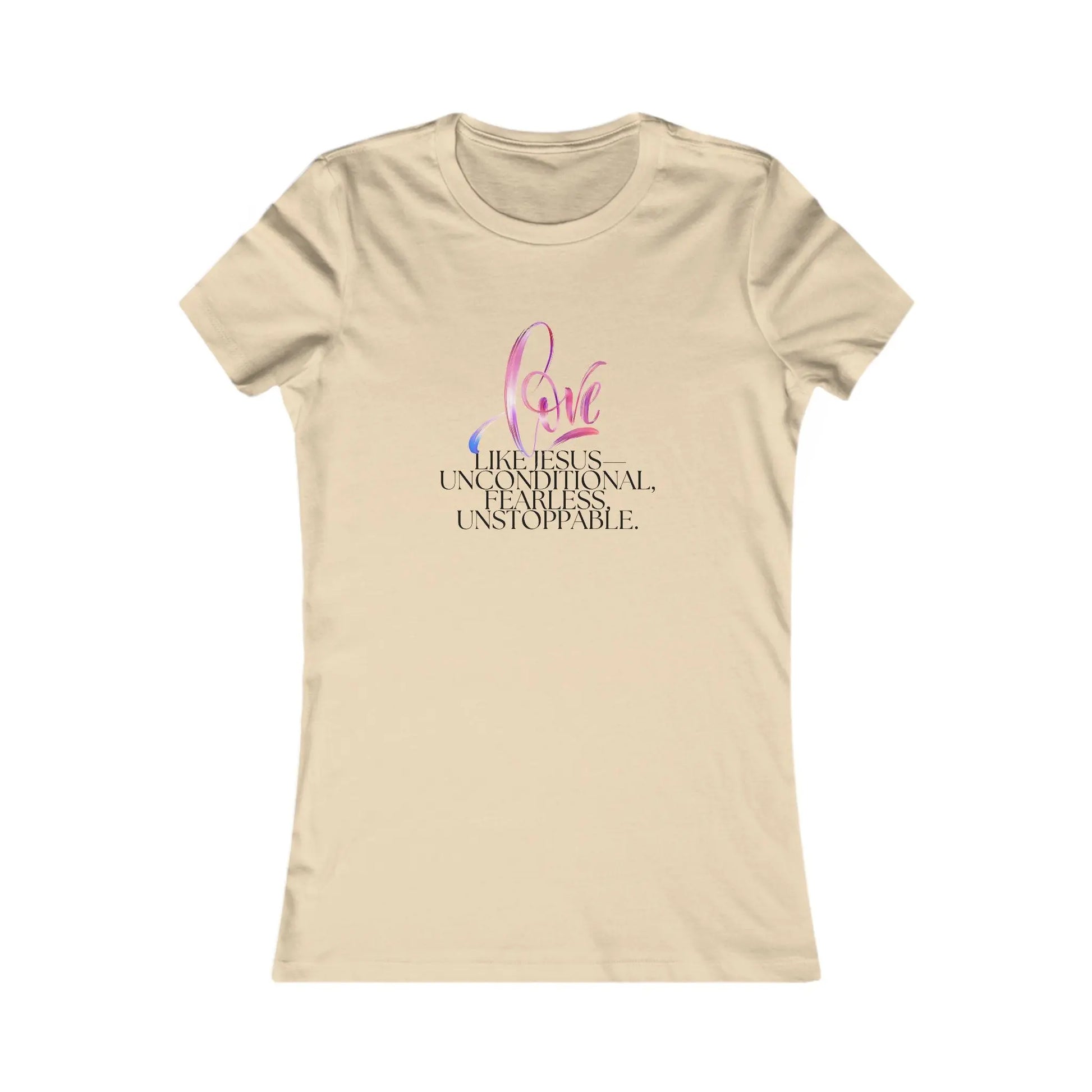 "Love Like Jesus - Unstoppable" Inspirational Womens Tee Printify