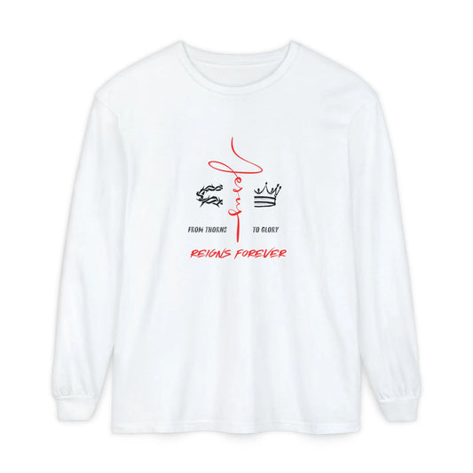 He Reigns Forever Mens Tee Printify