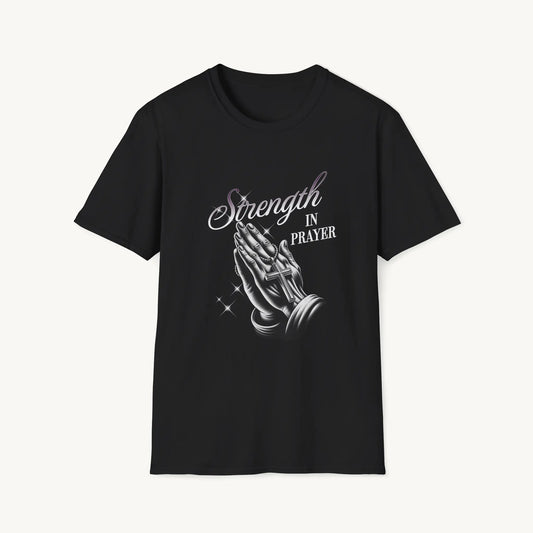 Strength in Prayer Tee Printify