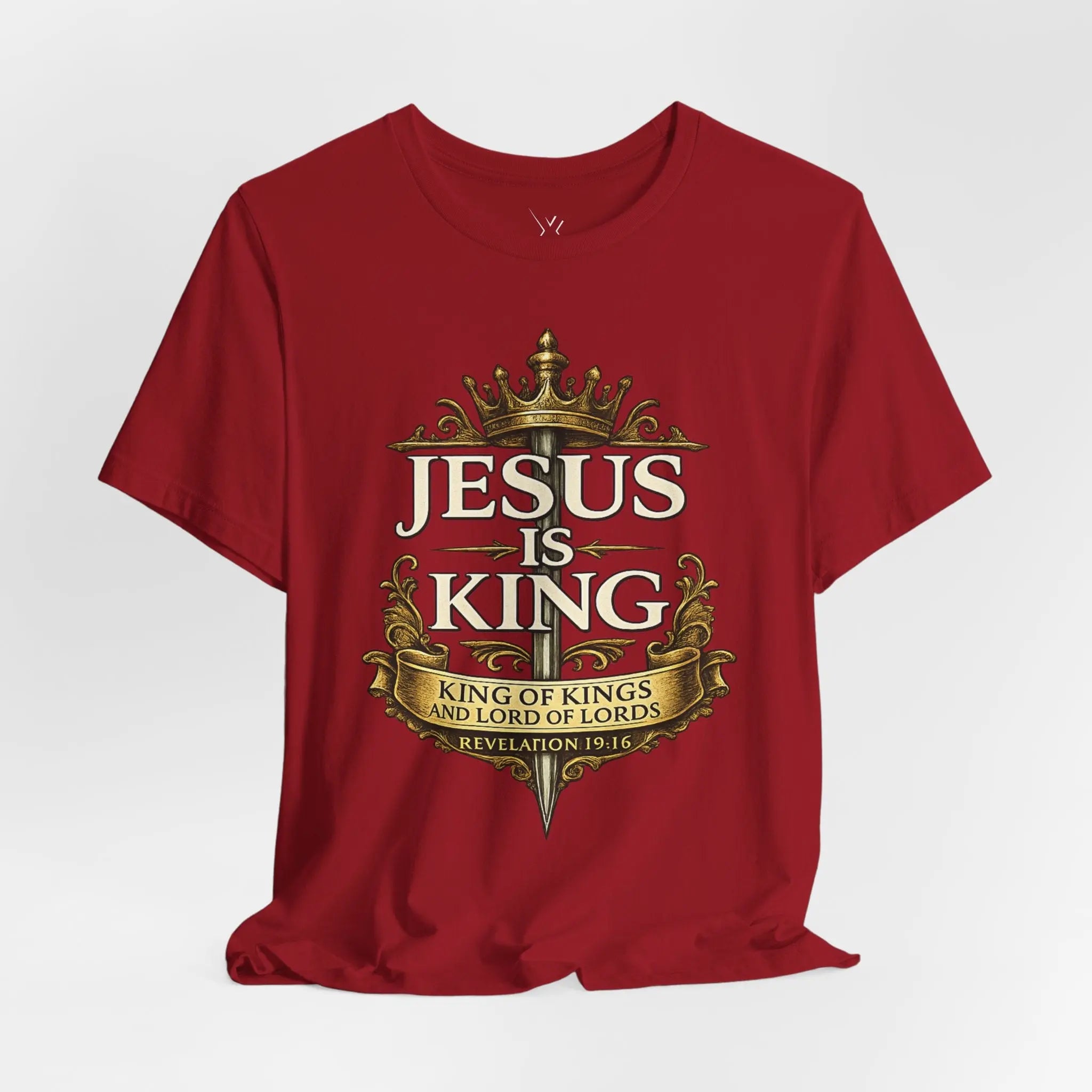 Jesus Is King Tee - Crossroads Creations