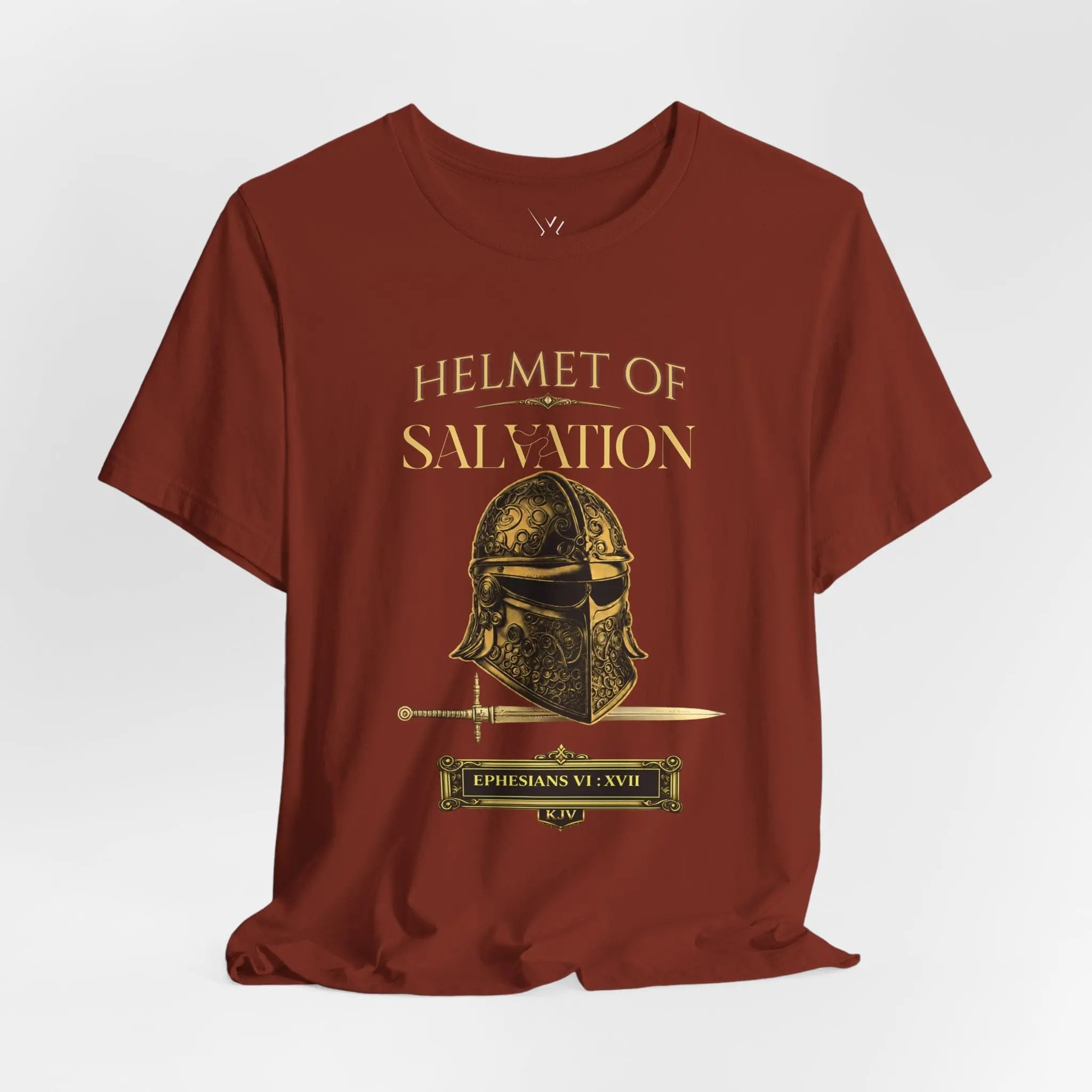 Helmet of Salvation Tee - Crossroads Creations