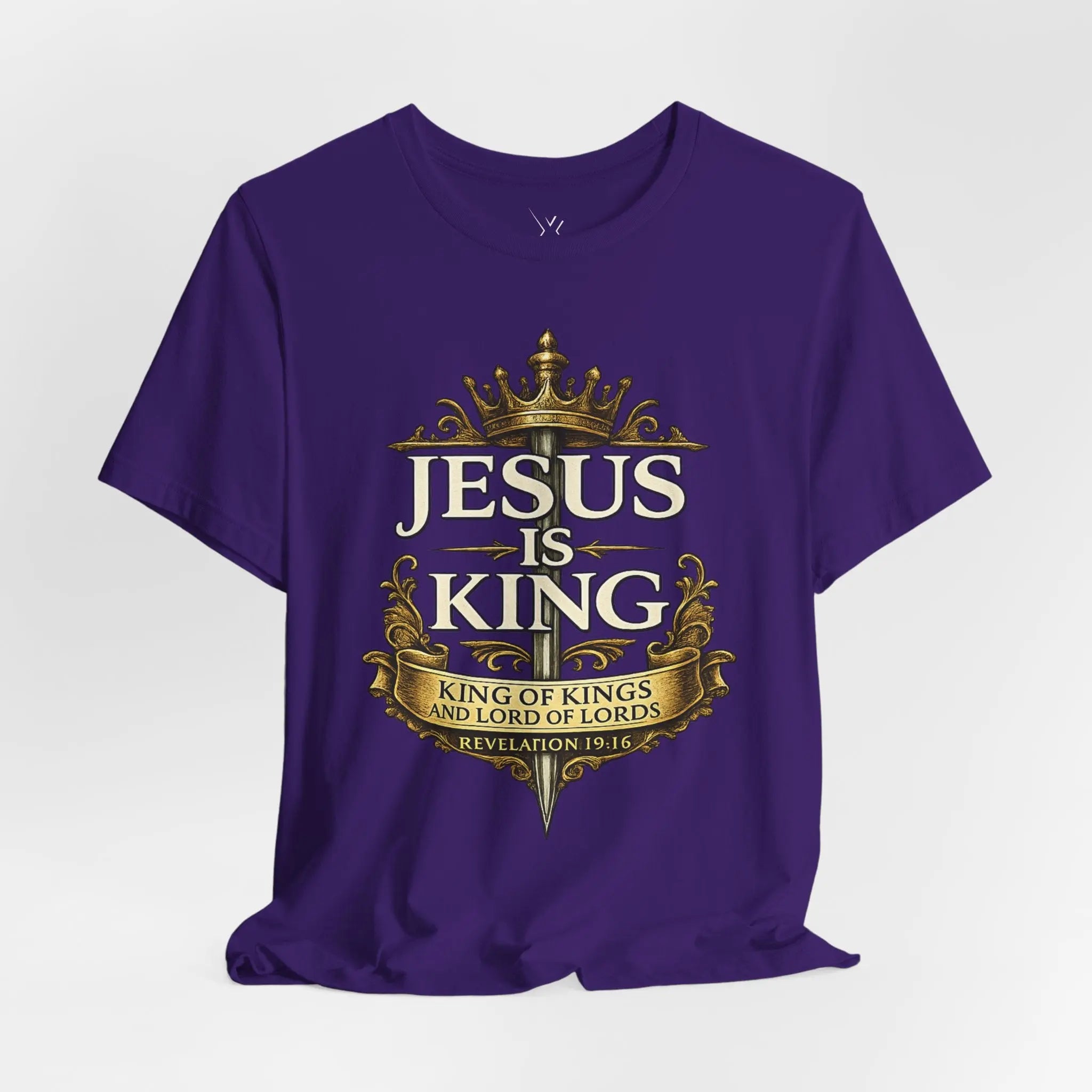 Jesus Is King Tee - Crossroads Creations