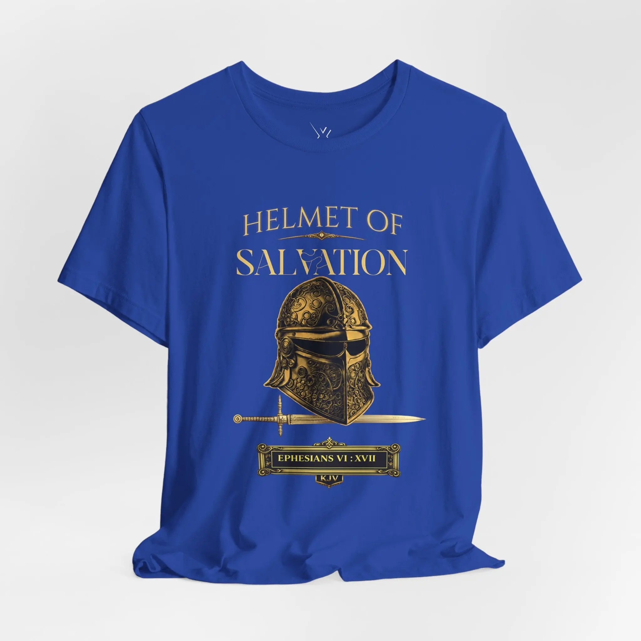 Helmet of Salvation Tee - Crossroads Creations