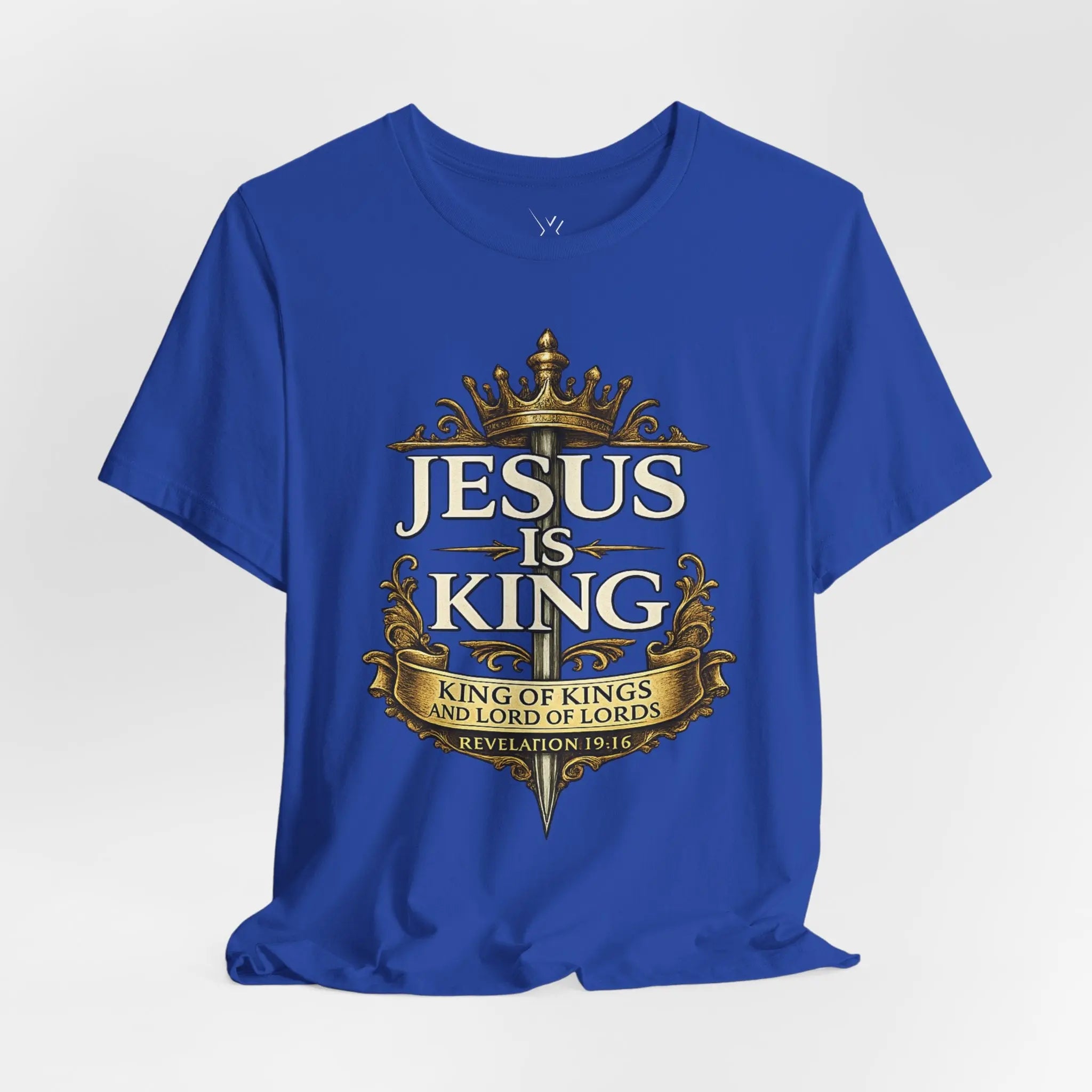 Jesus Is King Tee - Crossroads Creations