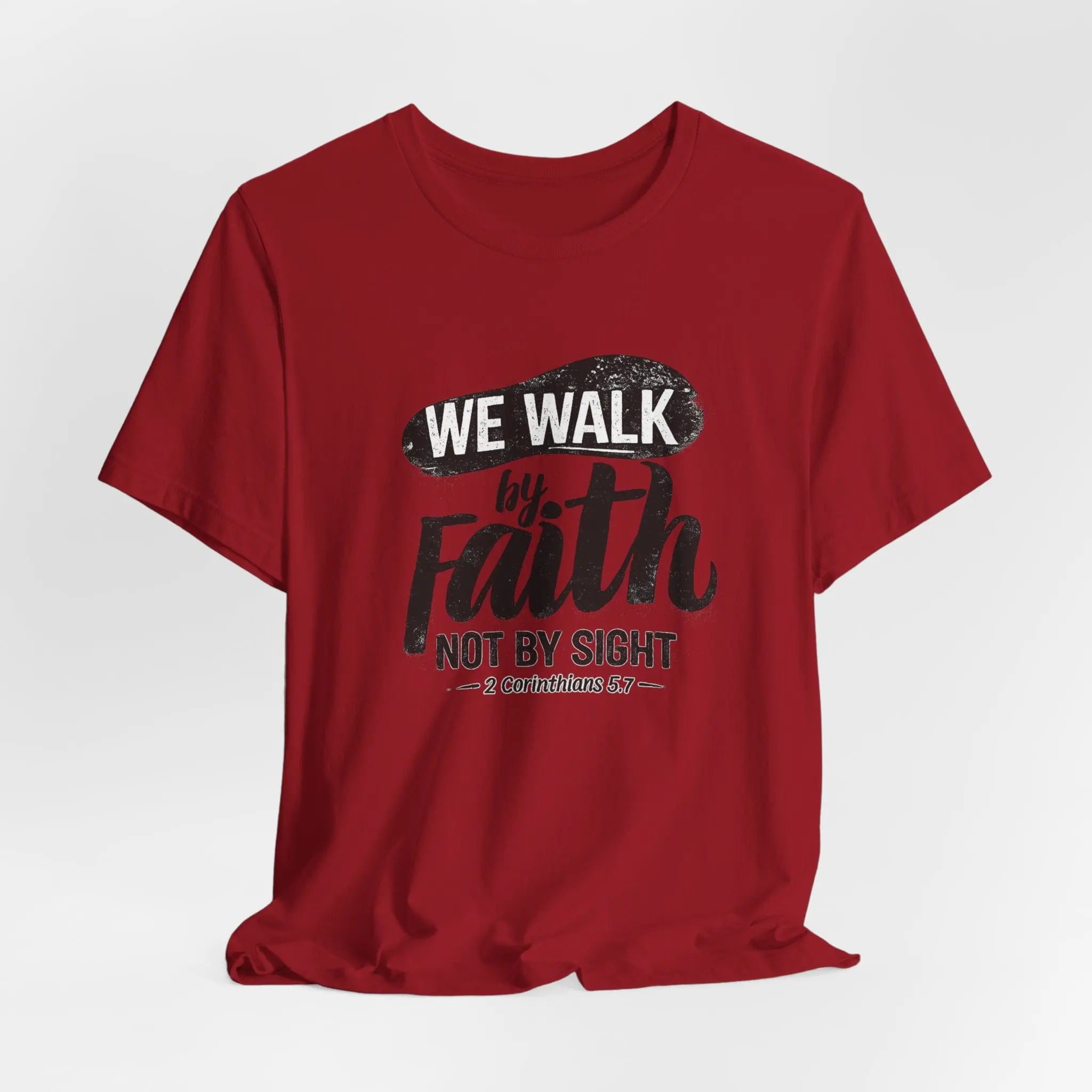Walk by Faith Tee - Crossroads Creations