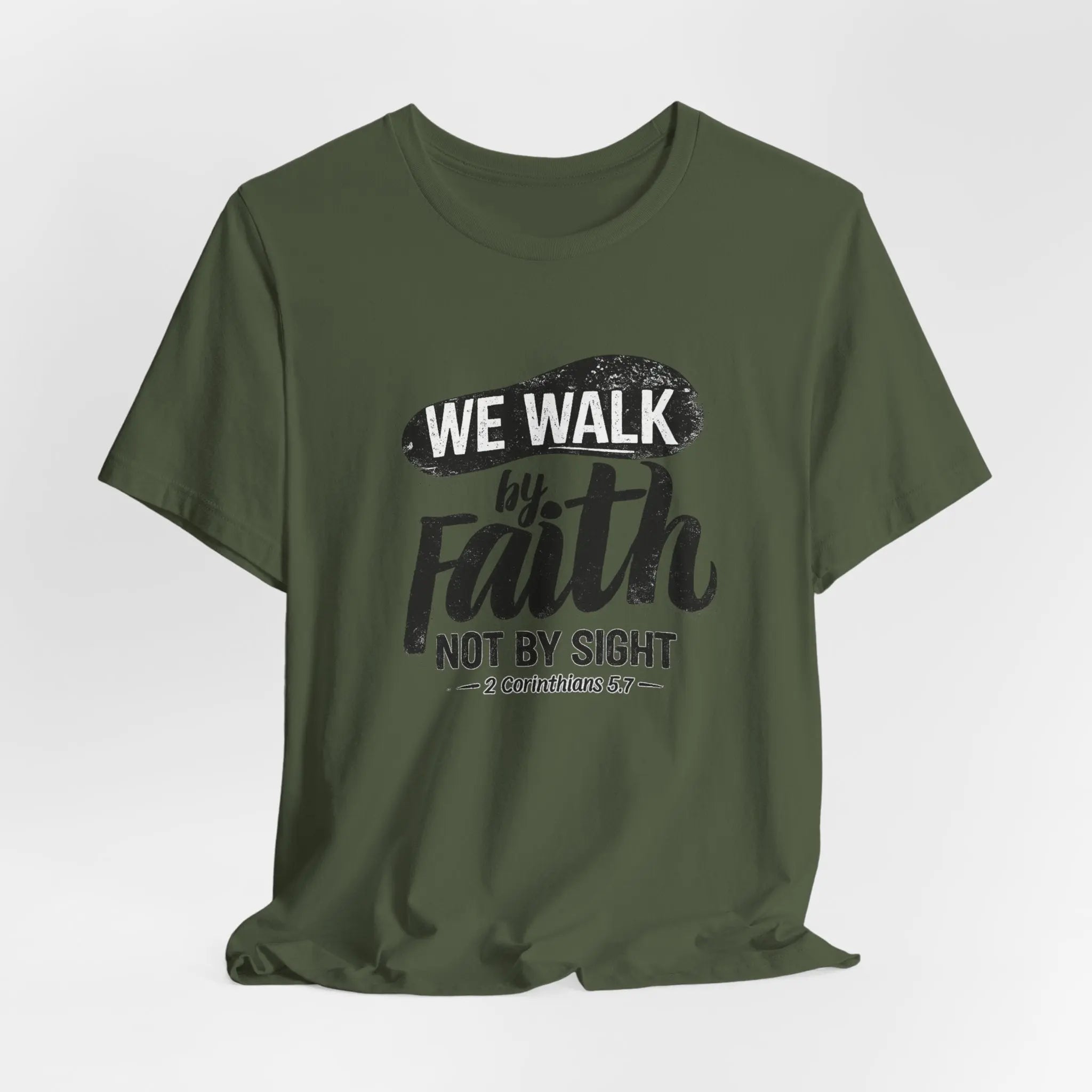 Walk by Faith Tee - Crossroads Creations