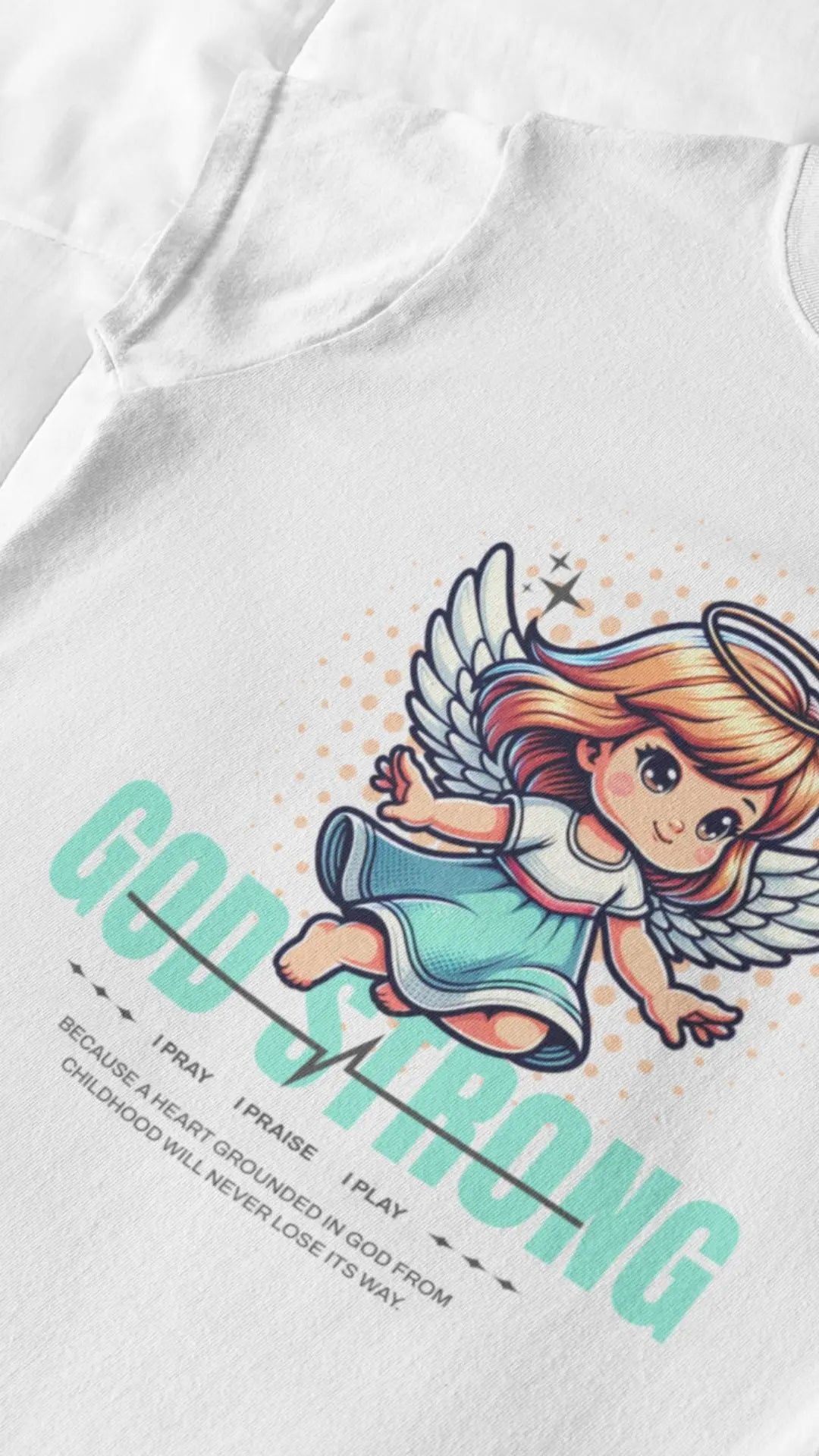 God Strong Toddler Tee