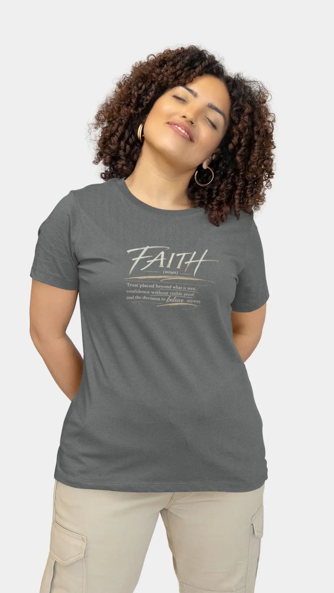 Believe Anyway Tee - Crossroads Creations