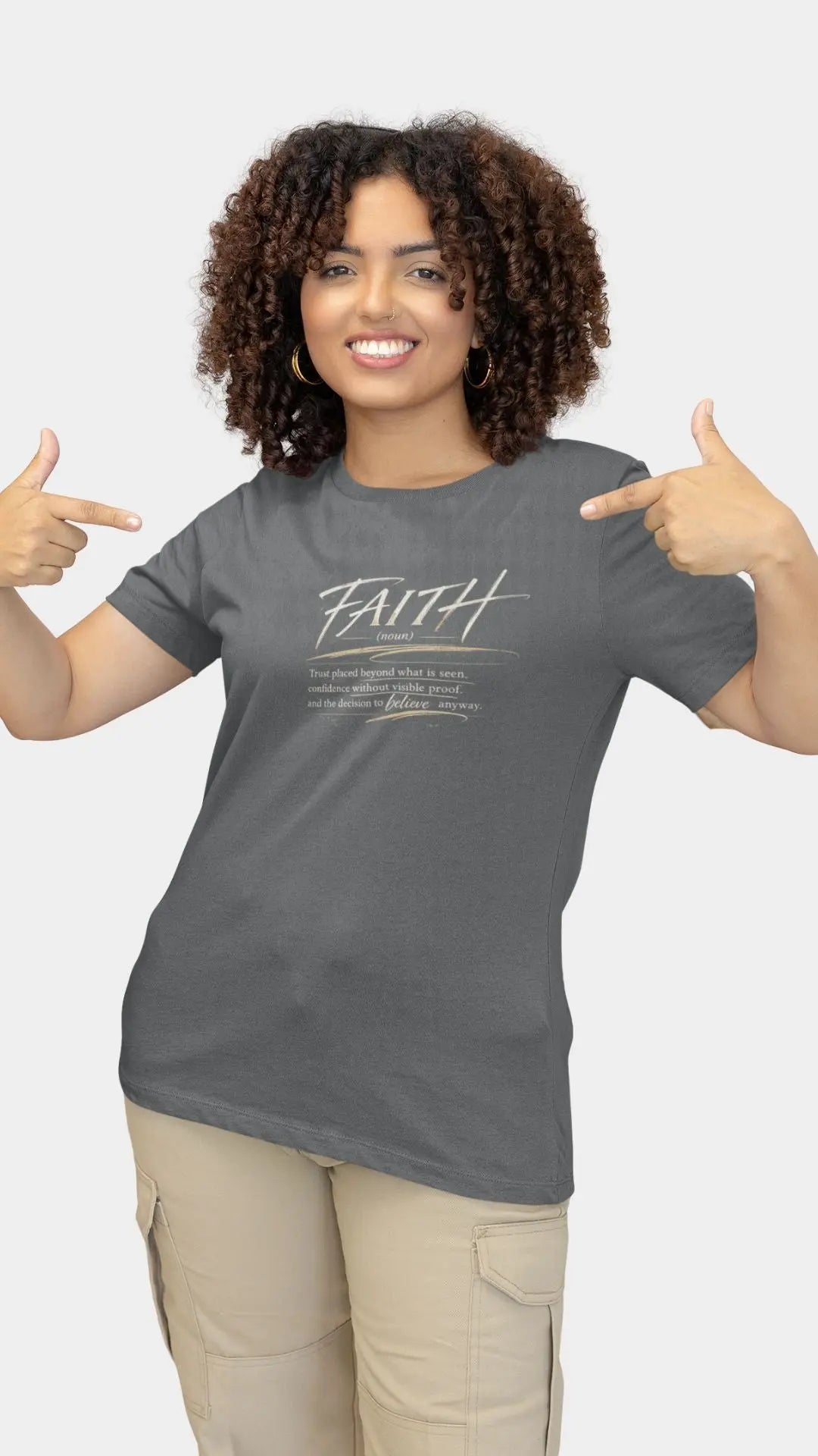 Believe Anyway Tee - Crossroads Creations