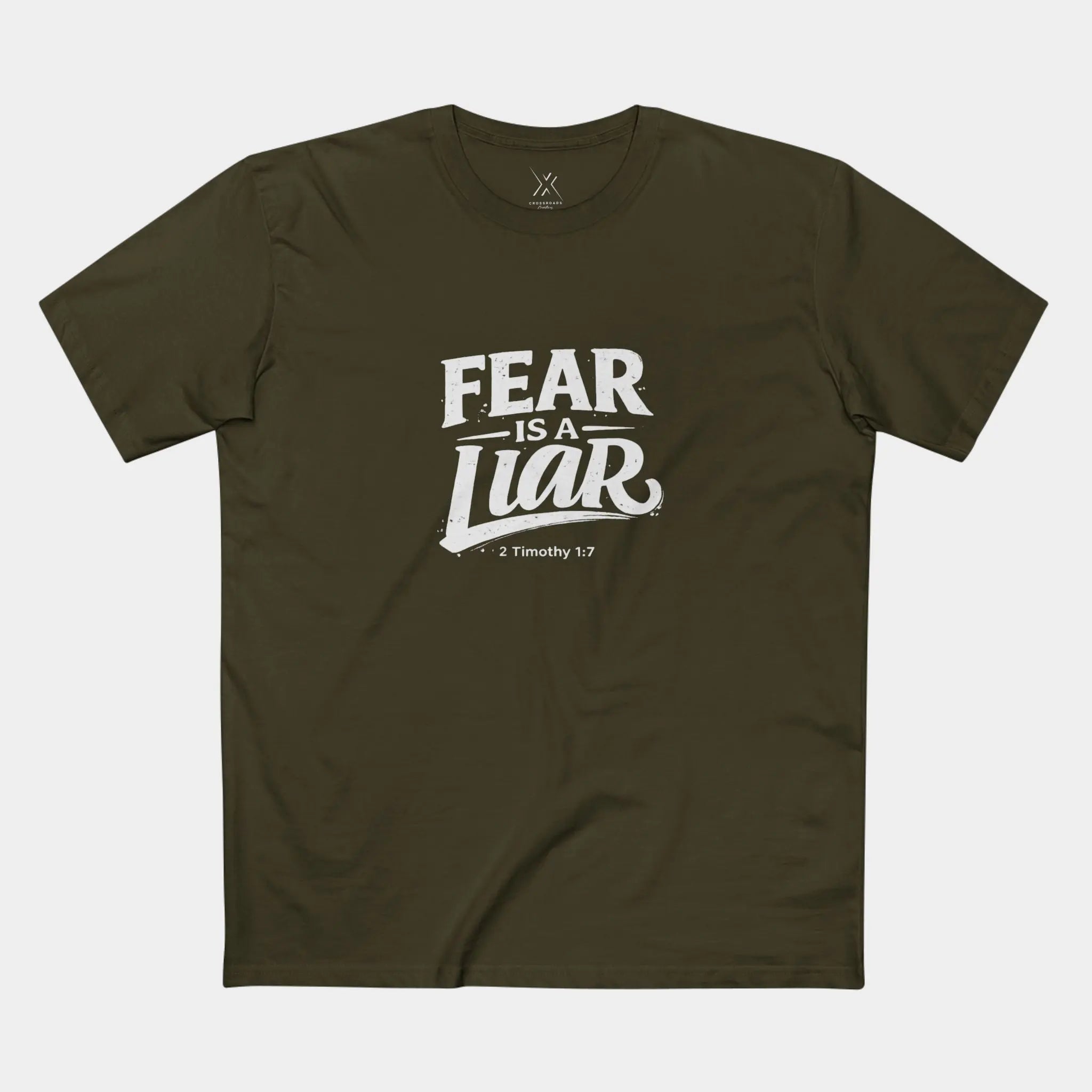 Fear Is a Liar Tee - Crossroads Creations