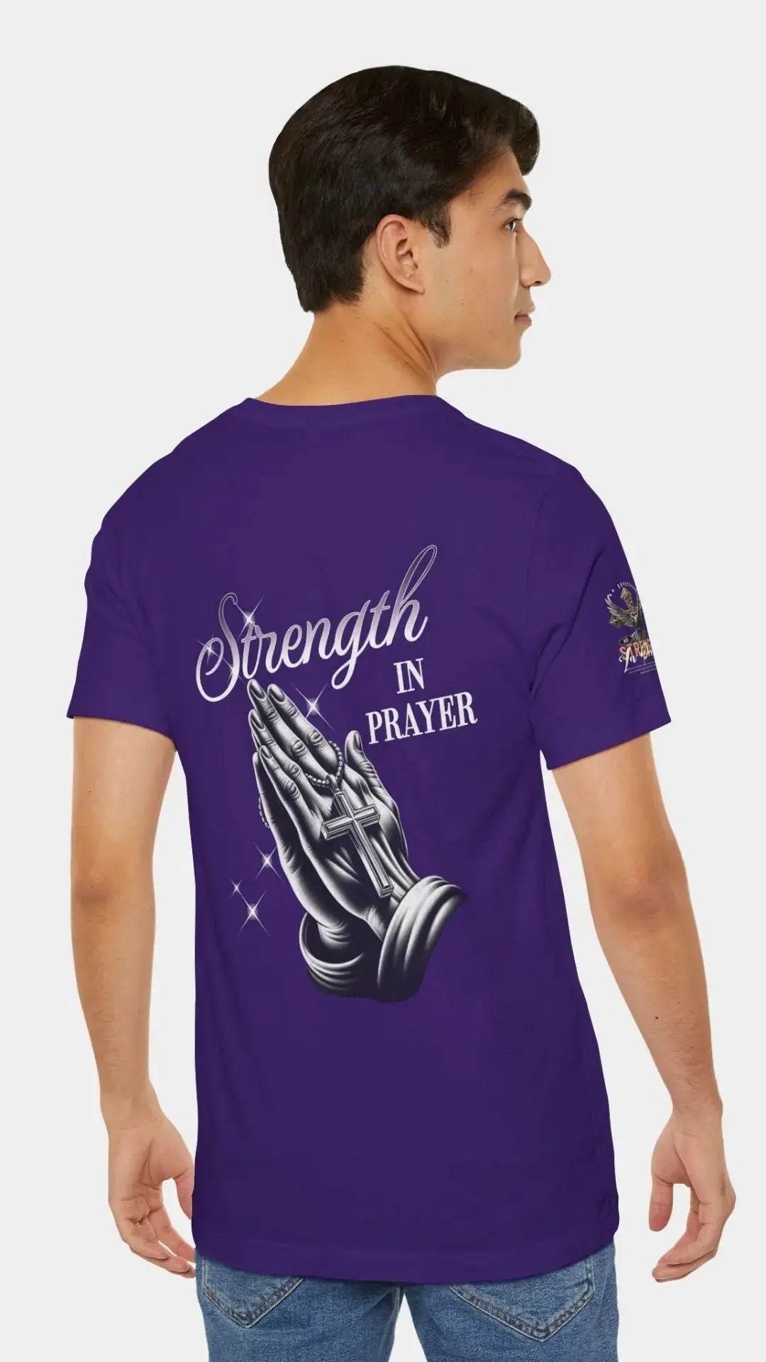 Strength in Prayer Tee - Crossroads Creations