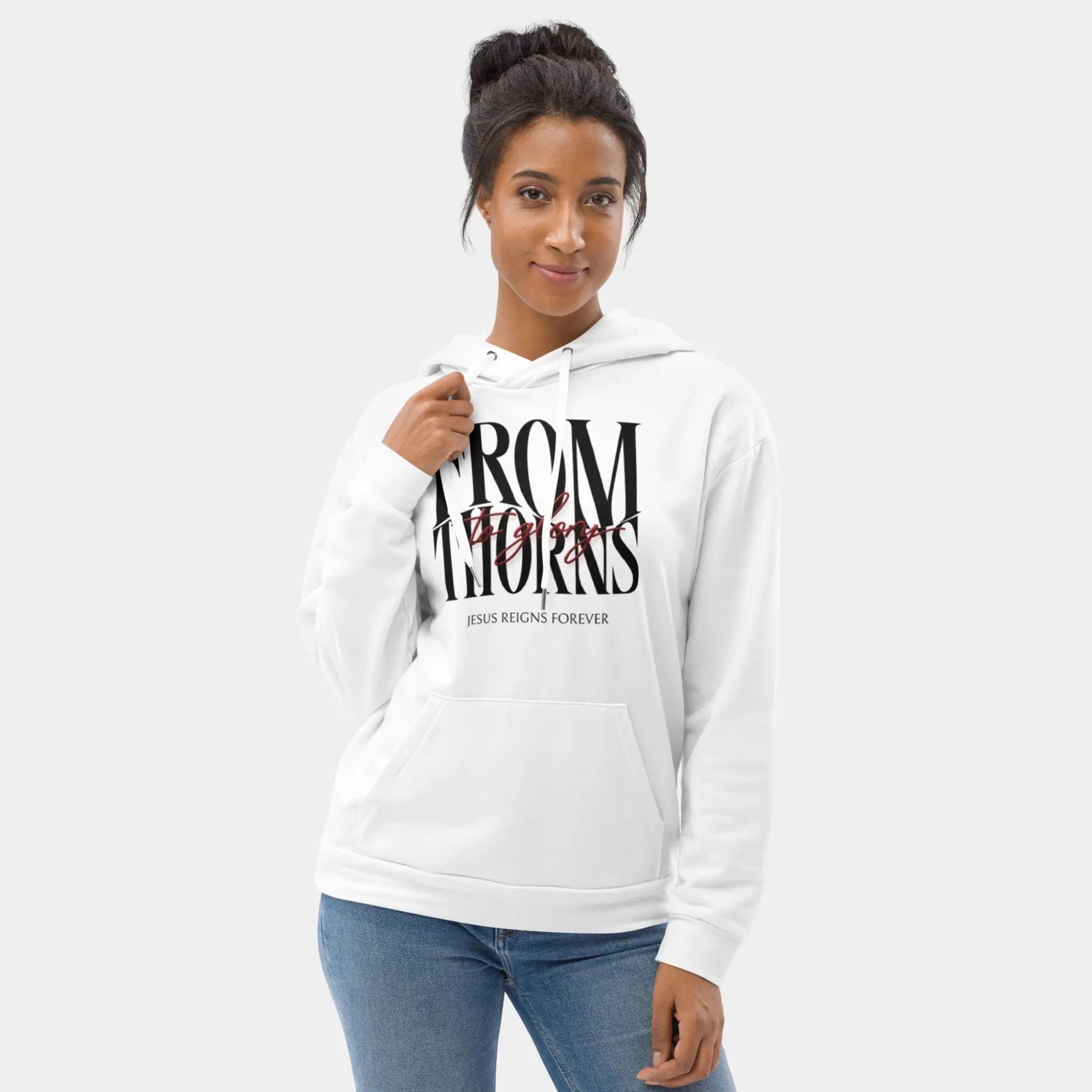 Thorns To Glory Hoodie - Crossroads Creations