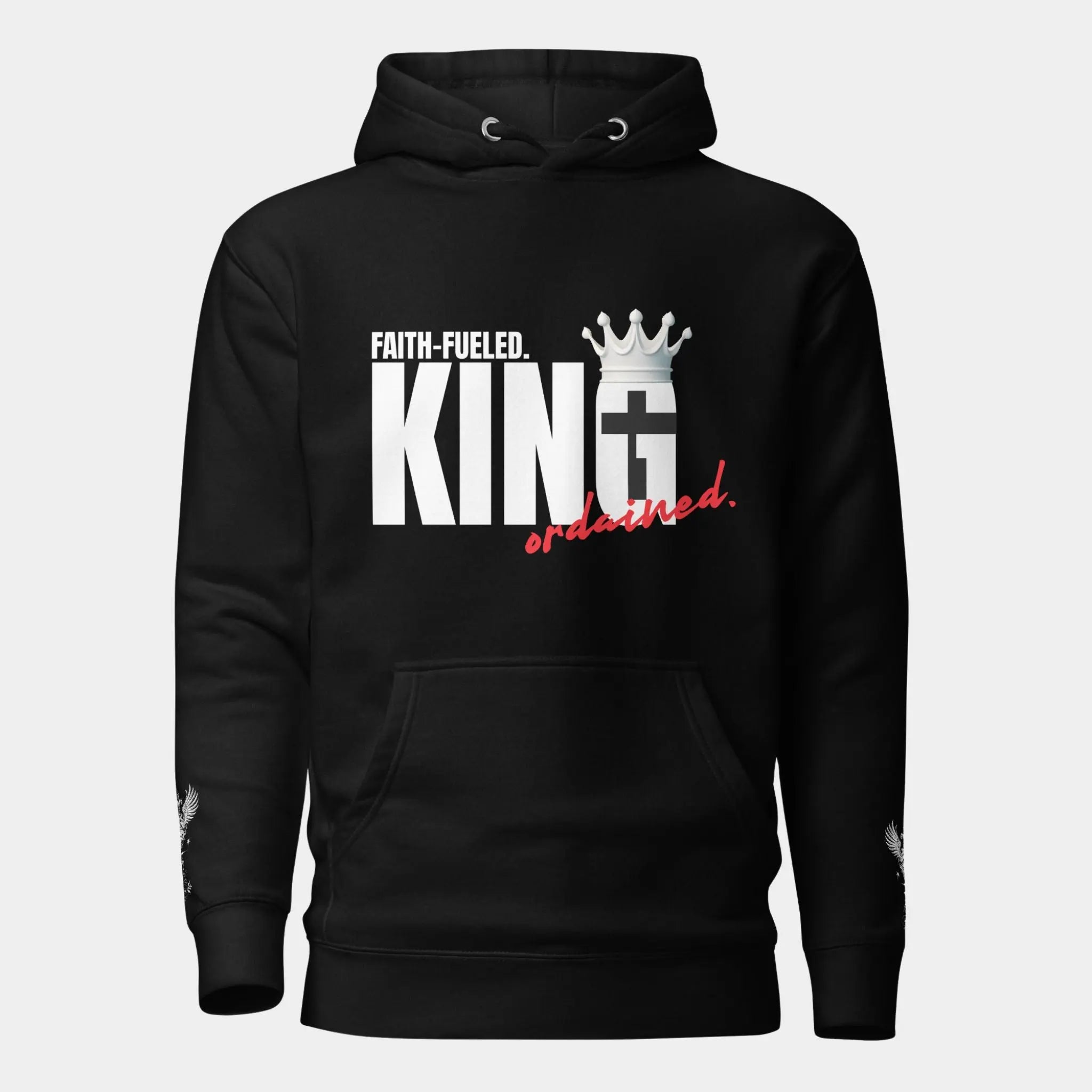 Faith - Fueled King Hoodie - Crossroads Creations
