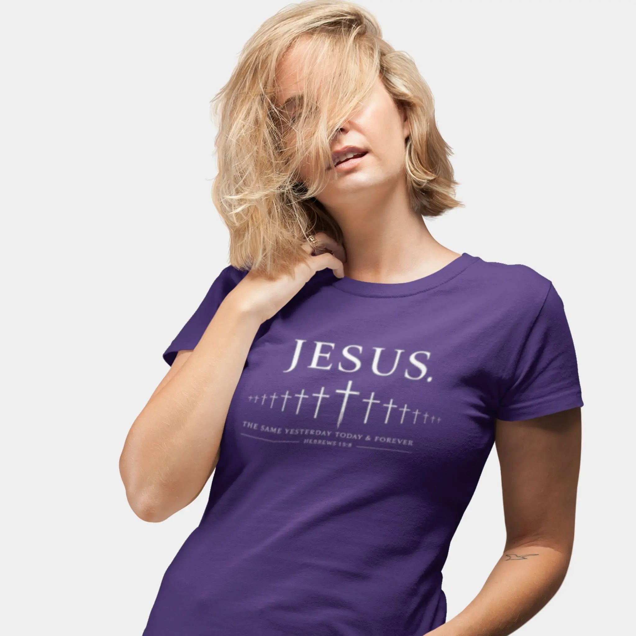 Jesus. Yesterday Today & Forever Tee - Crossroads Creations
