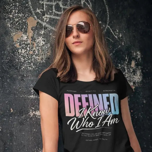 I Know Who I Am Tee - Crossroads Creations