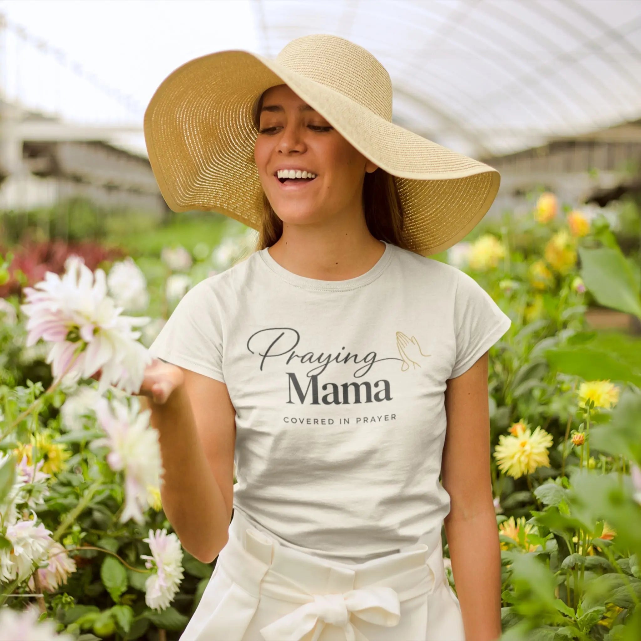 Praying Mama Tee - Crossroads Creations