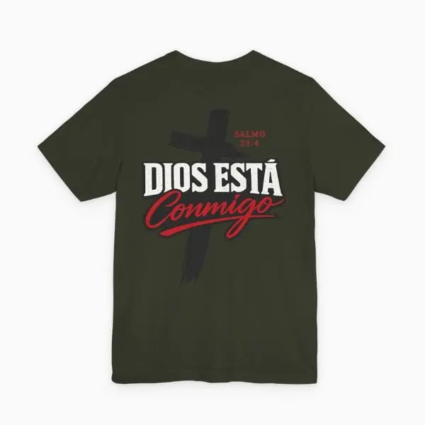 Dios Está Conmigo Tee - Crossroads Creations