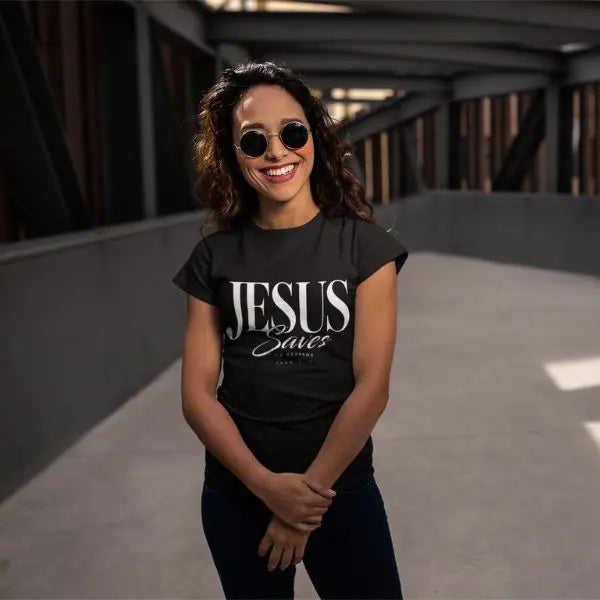 Jesus Saves Tee - Crossroads Creations