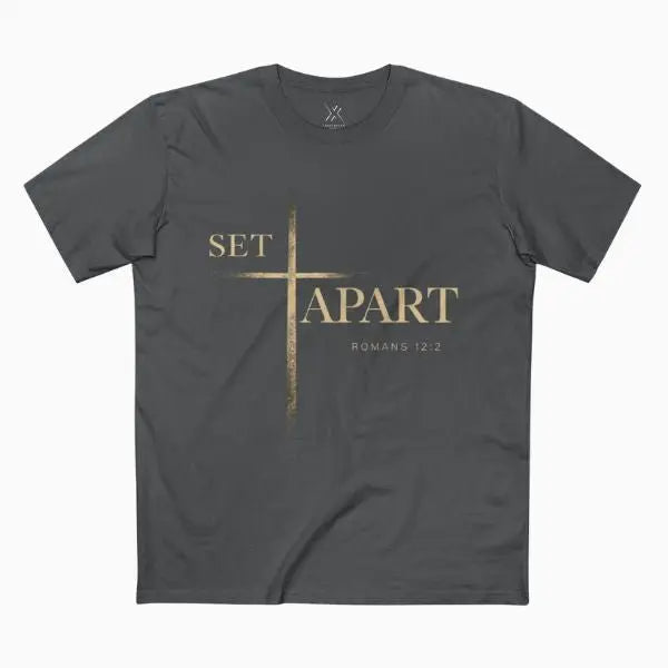 Set Apart Cross Tee - Crossroads Creations