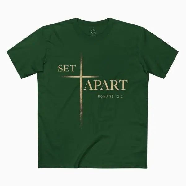 Set Apart Cross Tee - Crossroads Creations