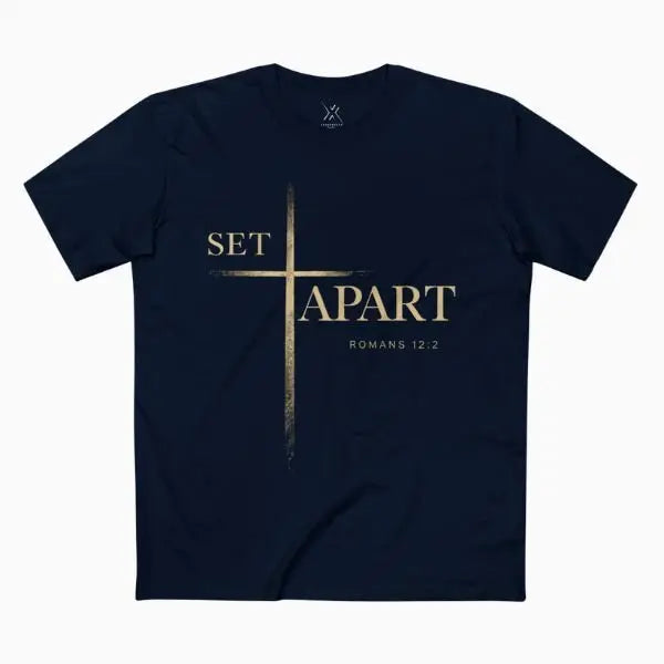 Set Apart Cross Tee - Crossroads Creations