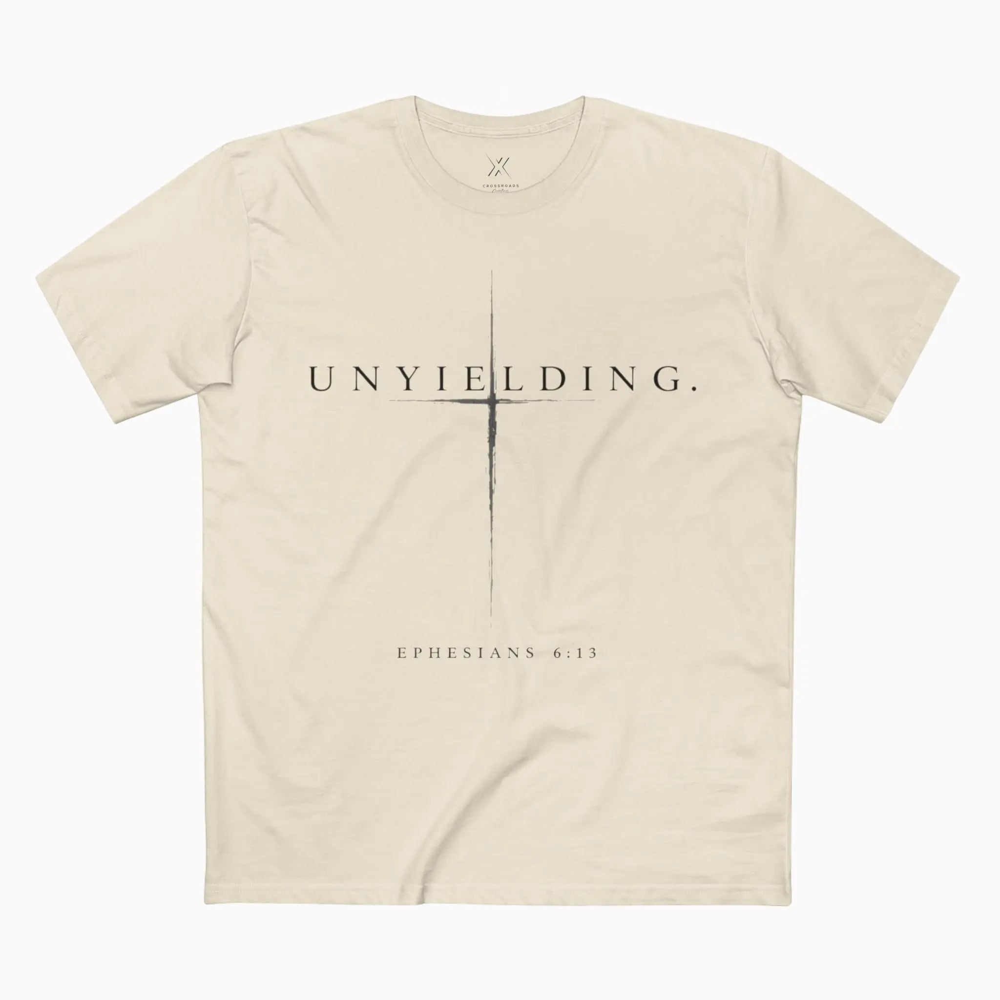 Unyielding Cross Tee - Crossroads Creations