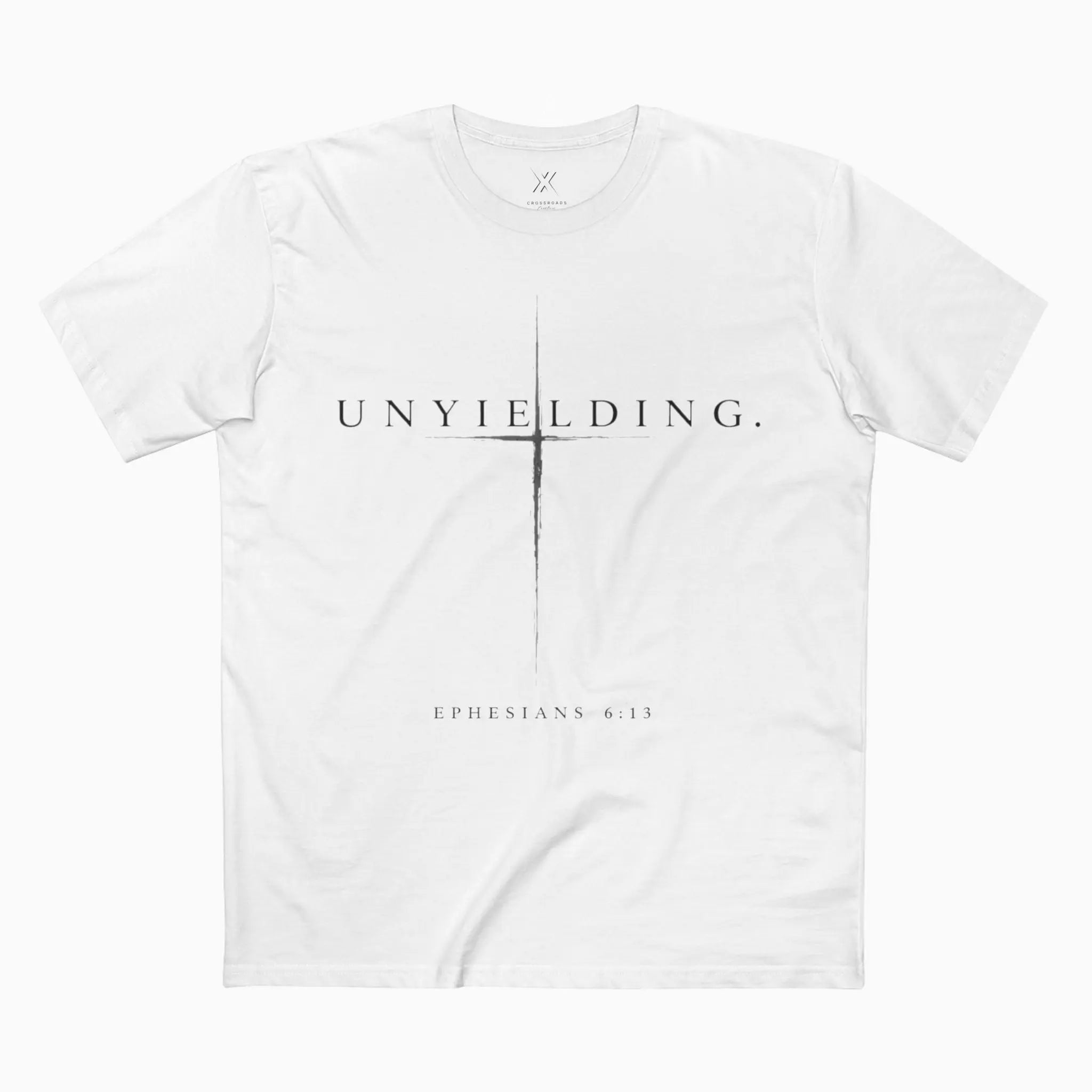 Unyielding Cross Tee - Crossroads Creations