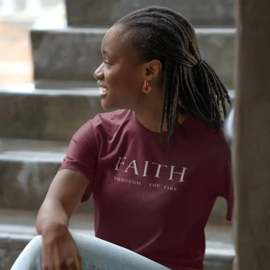 Faith Through the Fire Tee - Crossroads Creations