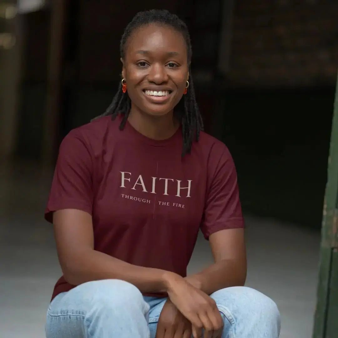 Faith Through the Fire Tee - Crossroads Creations