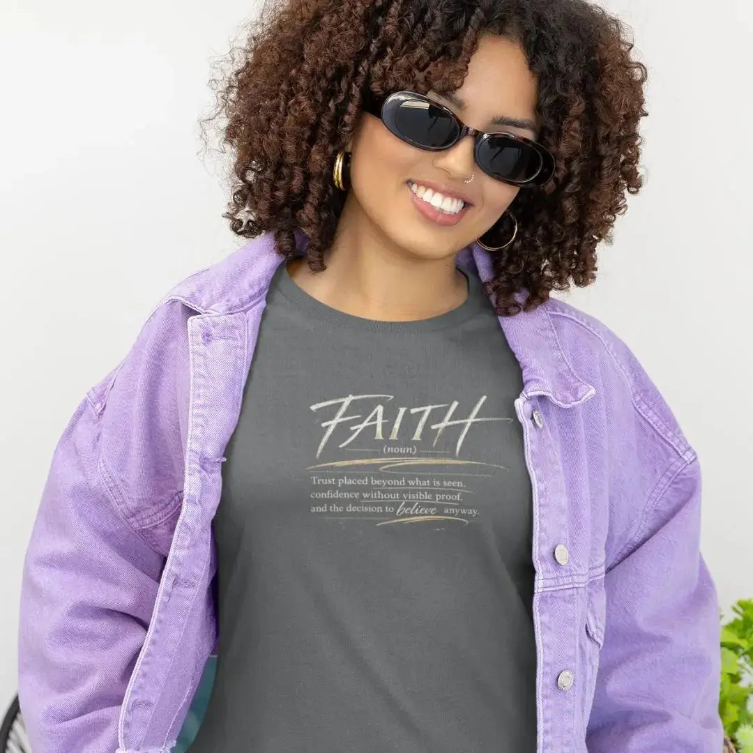 Faith Anyhow Tee - Crossroads Creations