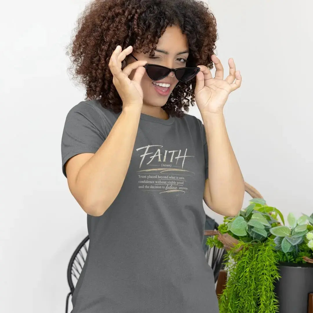 Faith Anyhow Tee - Crossroads Creations