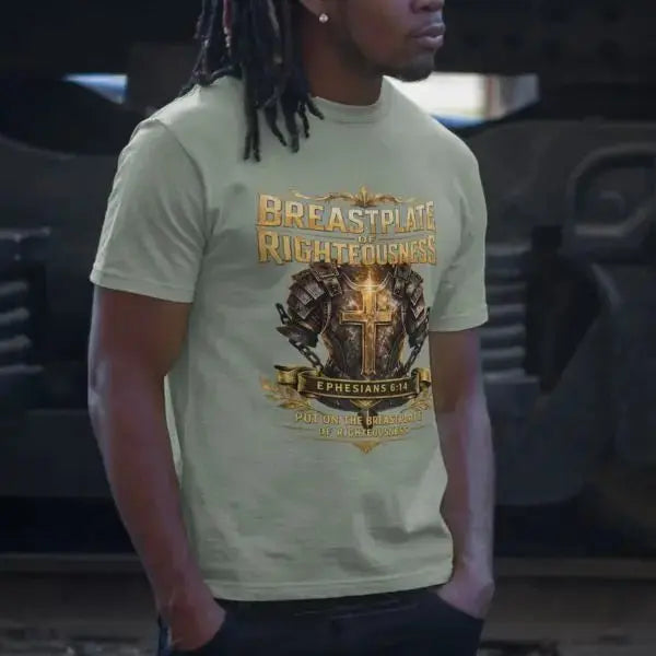 Breastplate of Righteousness Tee - Crossroads Creations