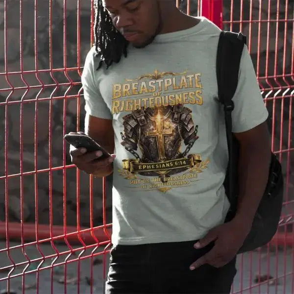 Breastplate of Righteousness Tee - Crossroads Creations