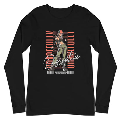 Gracefully Disruptive Women's Long Sleeve Tee Crossroads Creations