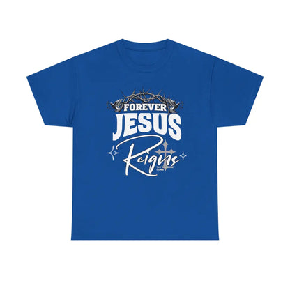 Jesus Reigns Faith Inspired Tee Printify