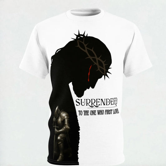 Surrendered – Faith-Inspired Tee Printify