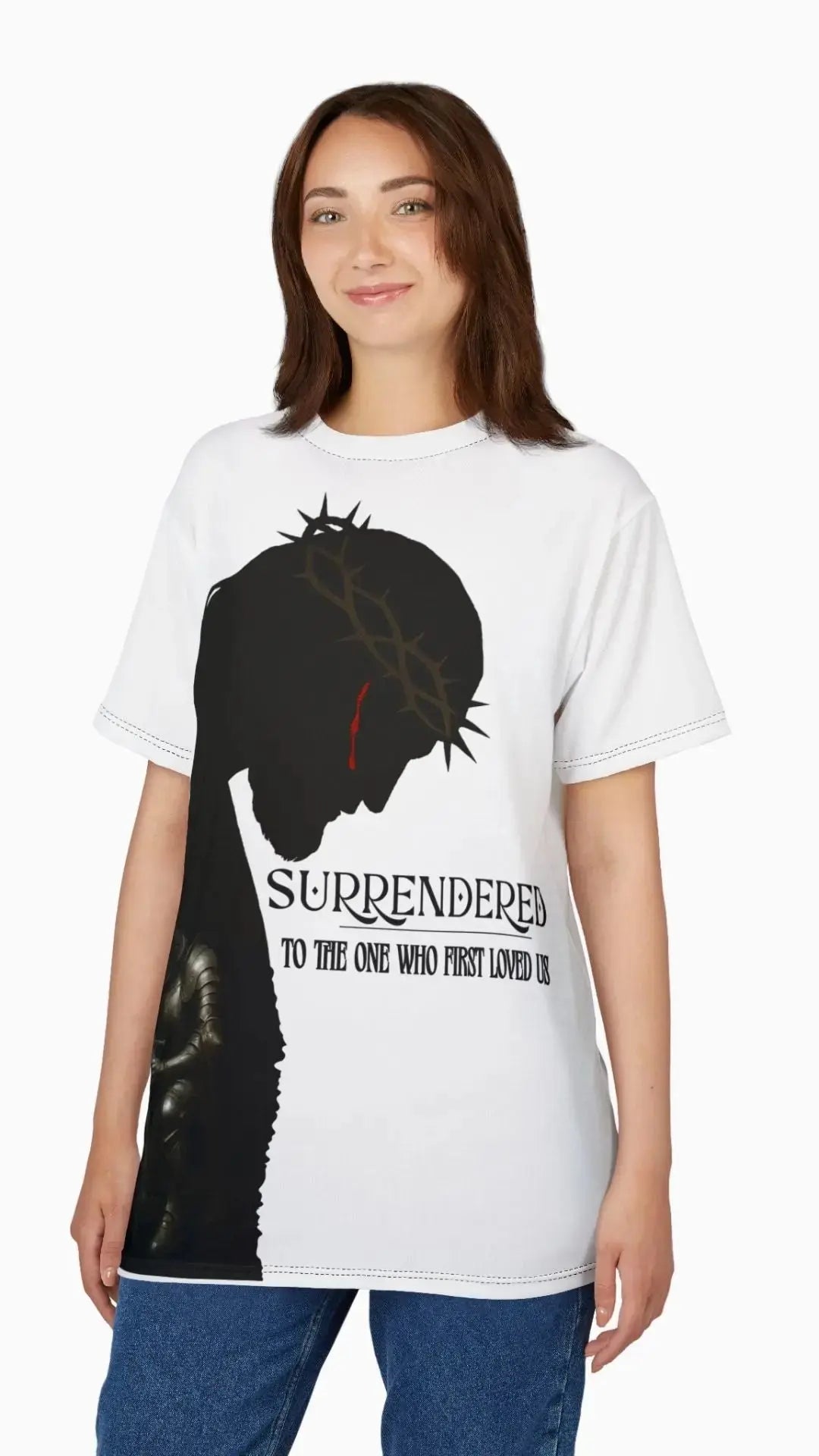 Surrendered Faith Inspired Tee Printify